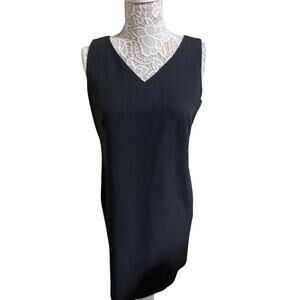 Jessica Howard Dark Gray Sleeveless Work Dress-Womens Size 12 Petite